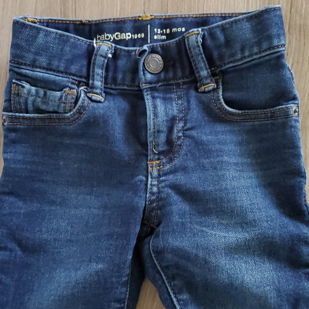 12-18m slim fit baby jeans